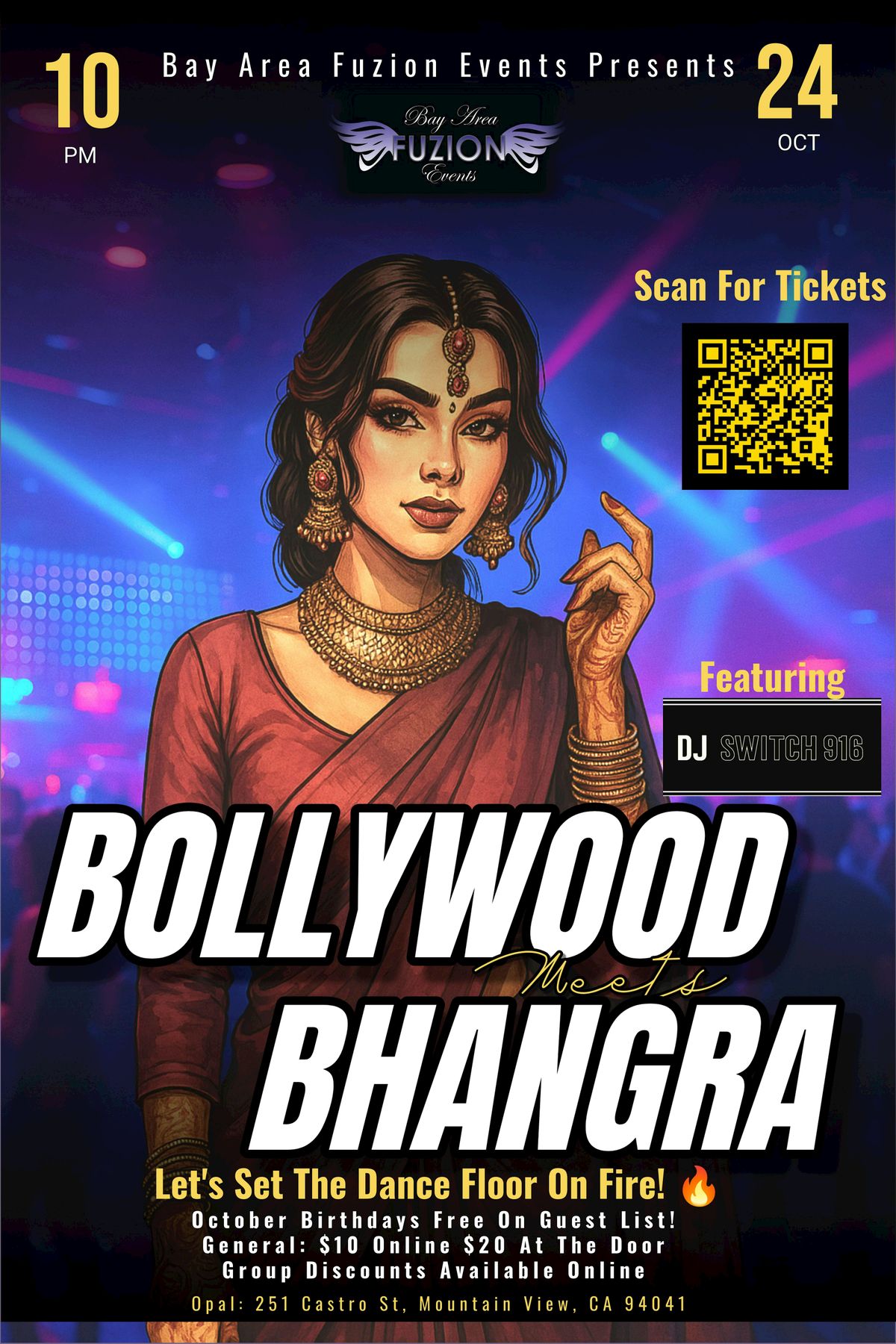 Bollywood Meets Bhangra at Opal in Mountain View!