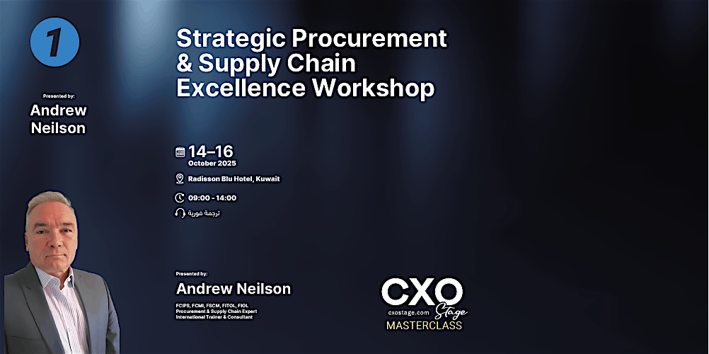 Strategic Procurement & Supply Chain Excellence Workshop