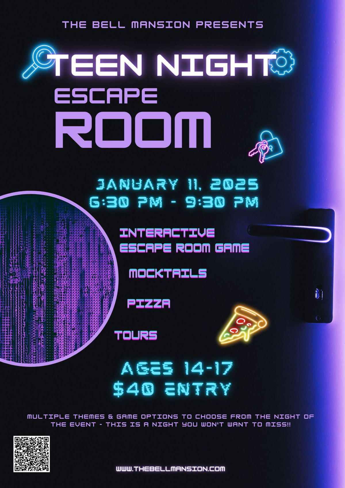 Escape Room | An exclusive event for ages 14-17!