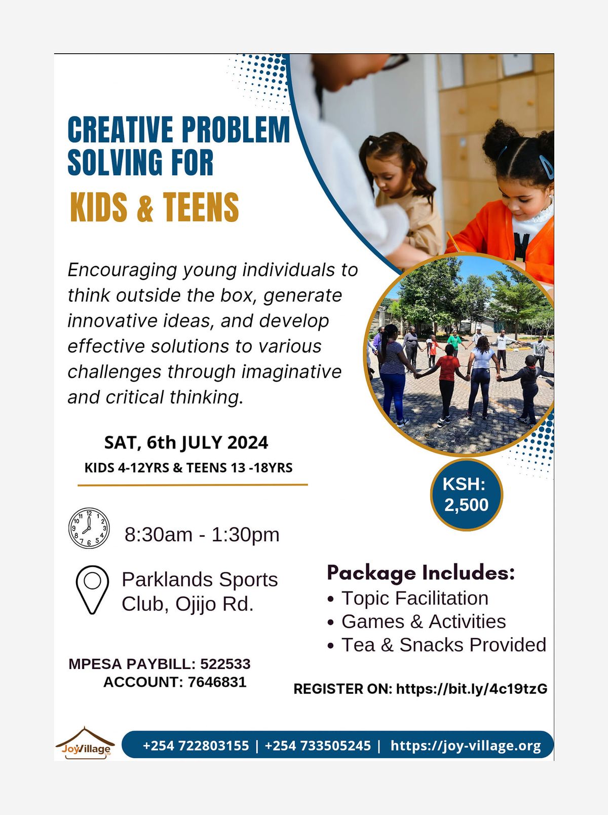 Creative Problem Solving for Kids & Teens