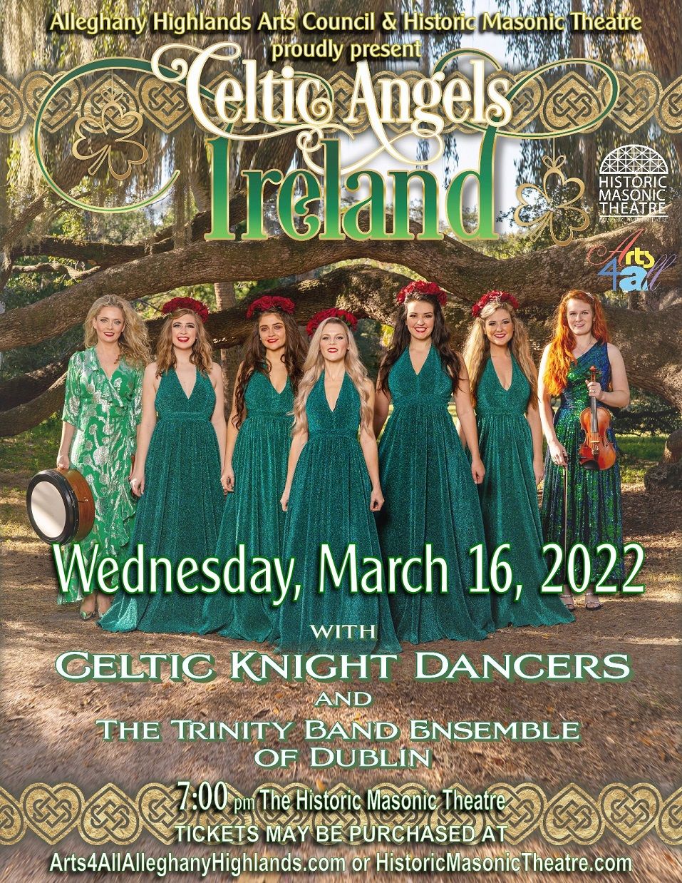 Celtic Angels Ireland at Wayne Theatre