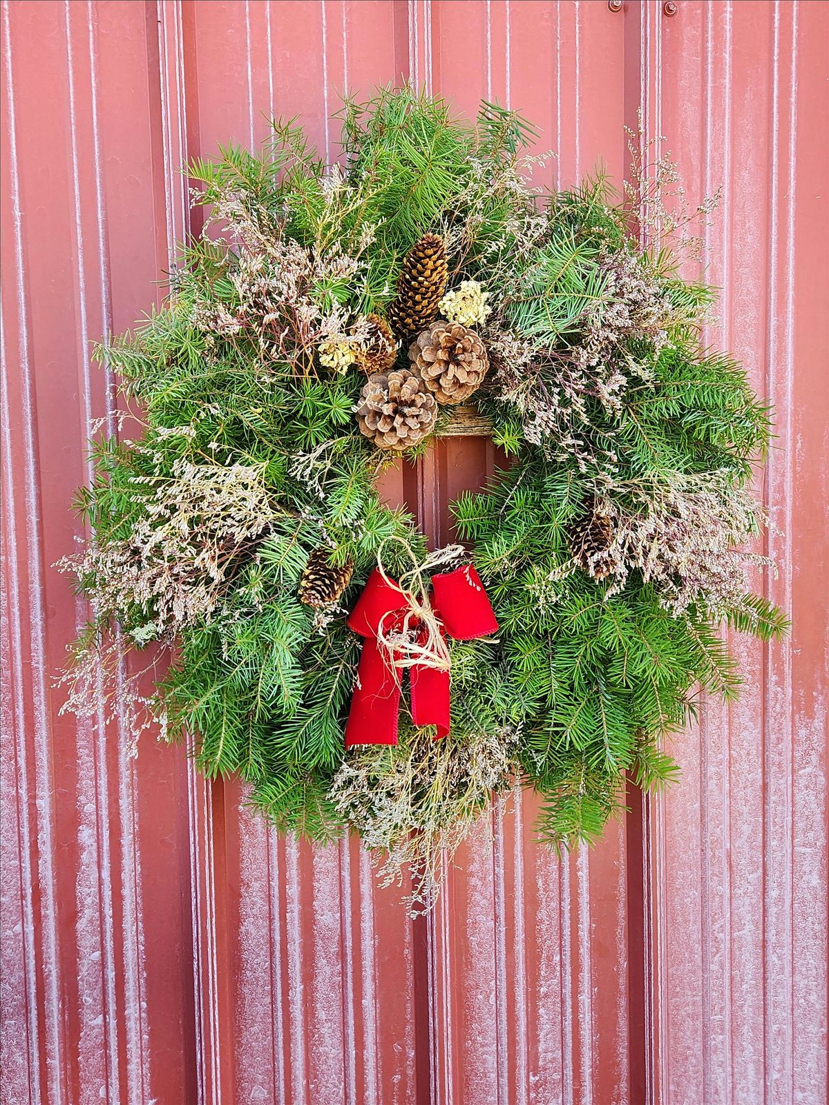 Lillie\u2019s Garden evergreen wreaths