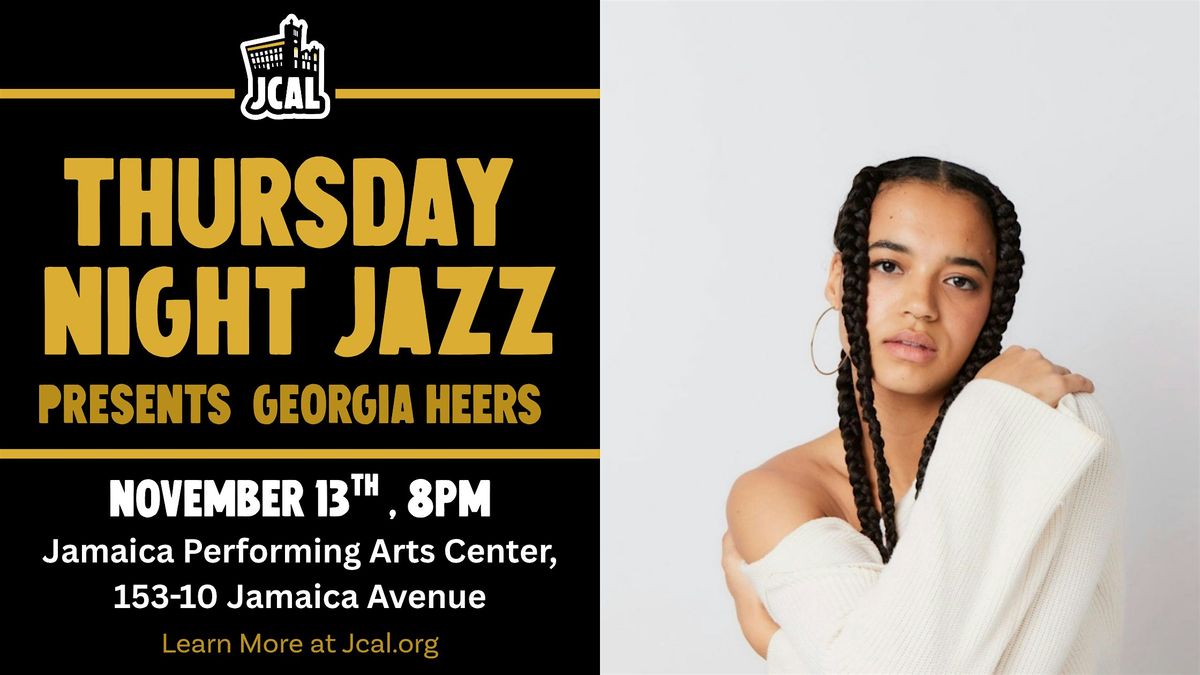 Thursday Night Jazz Presents Georgia Heers
