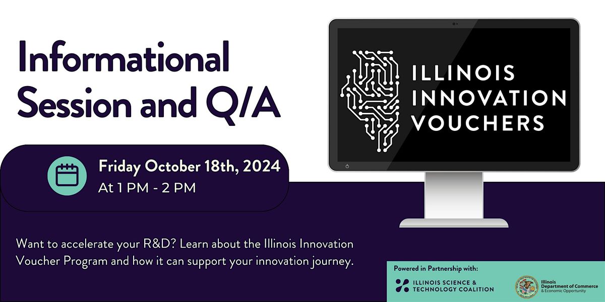 July Monthly Illinois Innovation Voucher Program Information Session