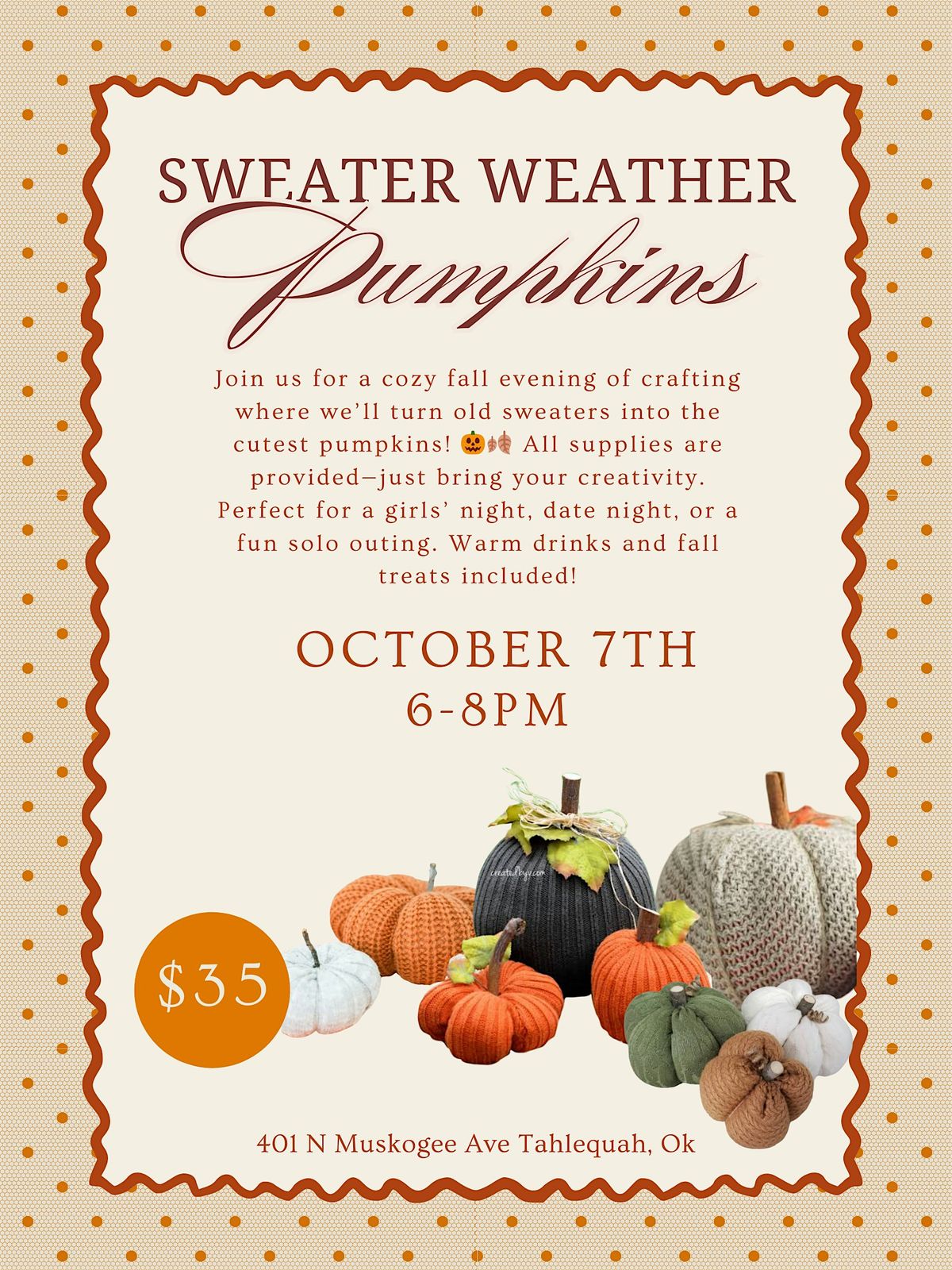 Sweater Weather Pumpkins