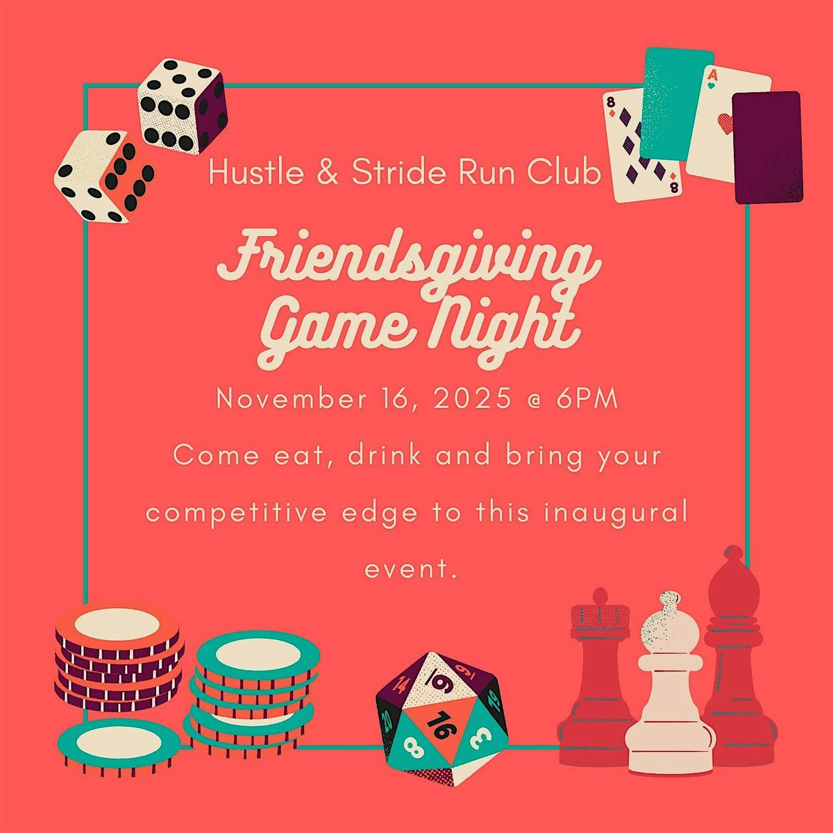 Sunday Night Hustle: Friendsgiving Game Night