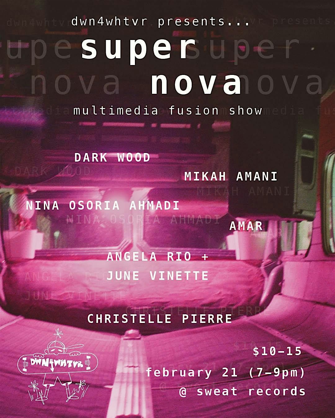 LIVE AT SWEAT: Mikah Amani Presents SUPERNOVA