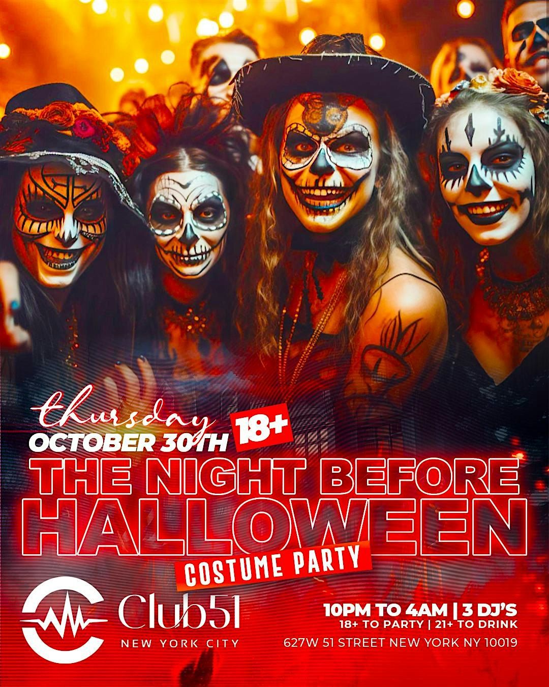 The night before Halloween Party powered By Spotlight Enr