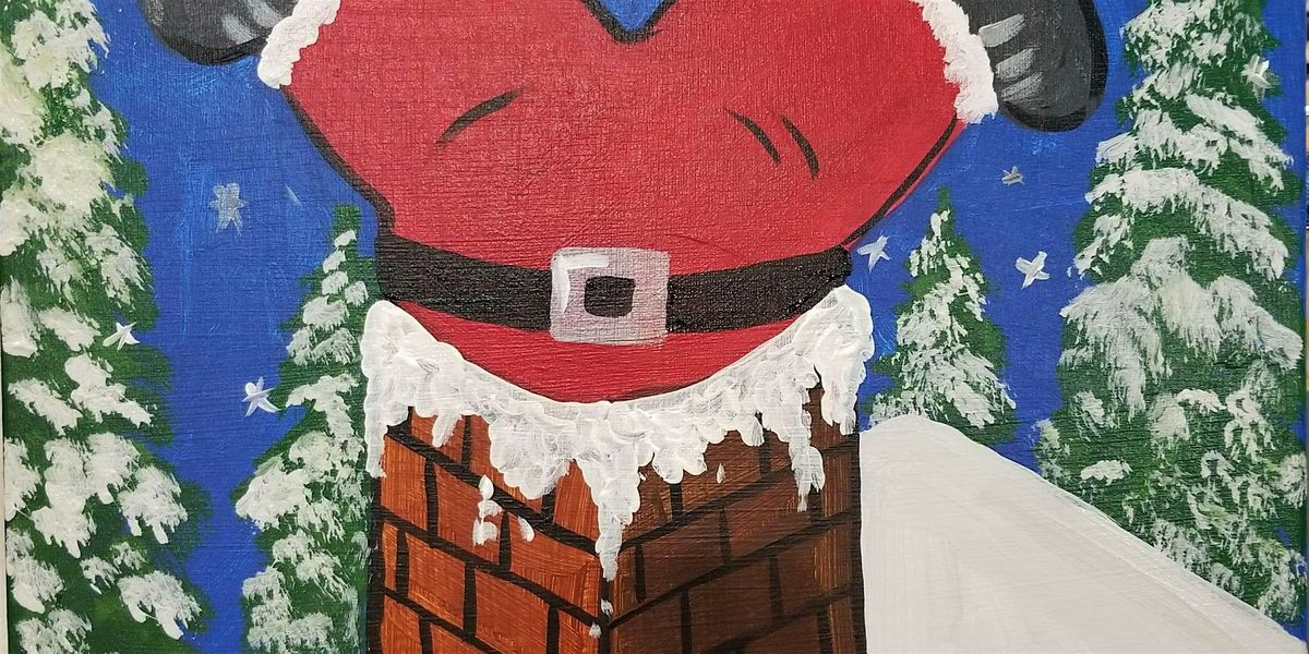 Here Comes Santa - Paint and Sip by Classpop!\u2122