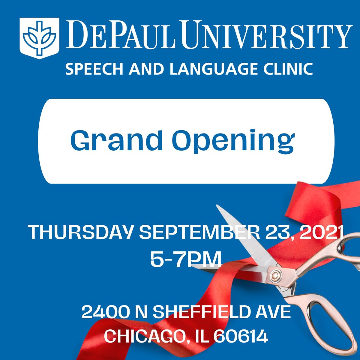 DePaul University Speech and Language Clinic Grand Opening
