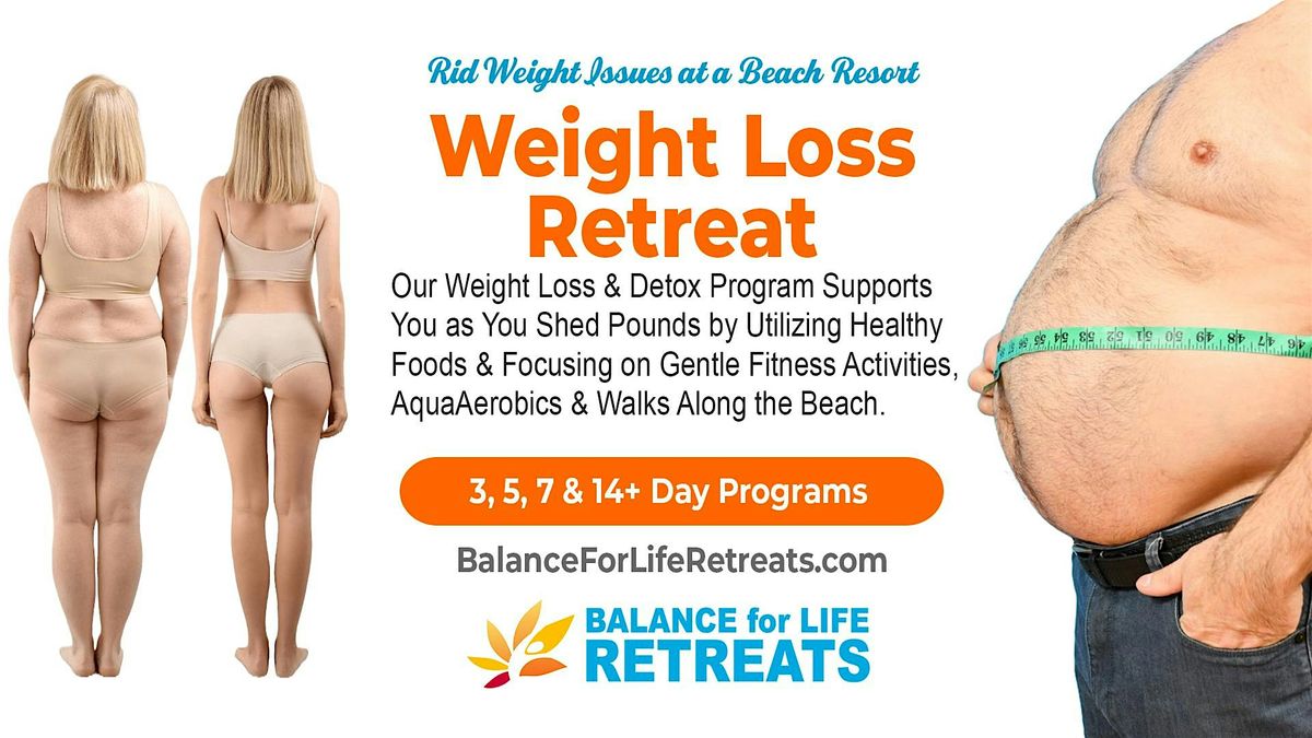 WEIGHT LOSS RETREAT at Florida Ocean Front Beach Resort: Dr. Supervised