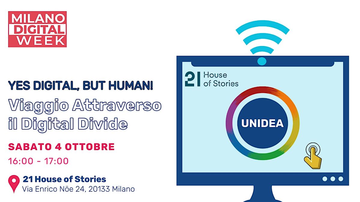 Milano Digital Week - Viaggio Attraverso il Digital Divide