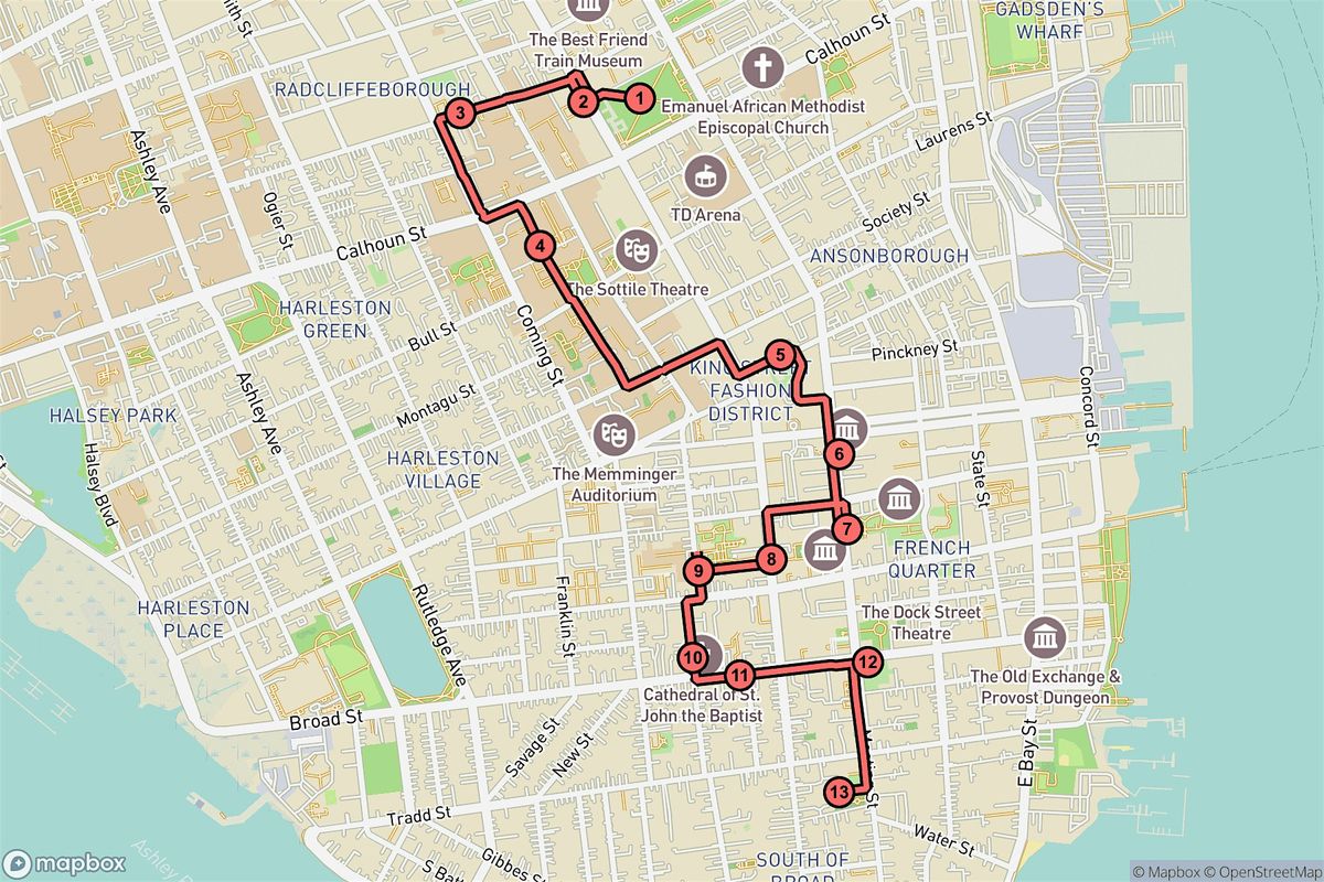 Charleston Audio Tour: Voices of Faith, Heritage, and Hidden Stories