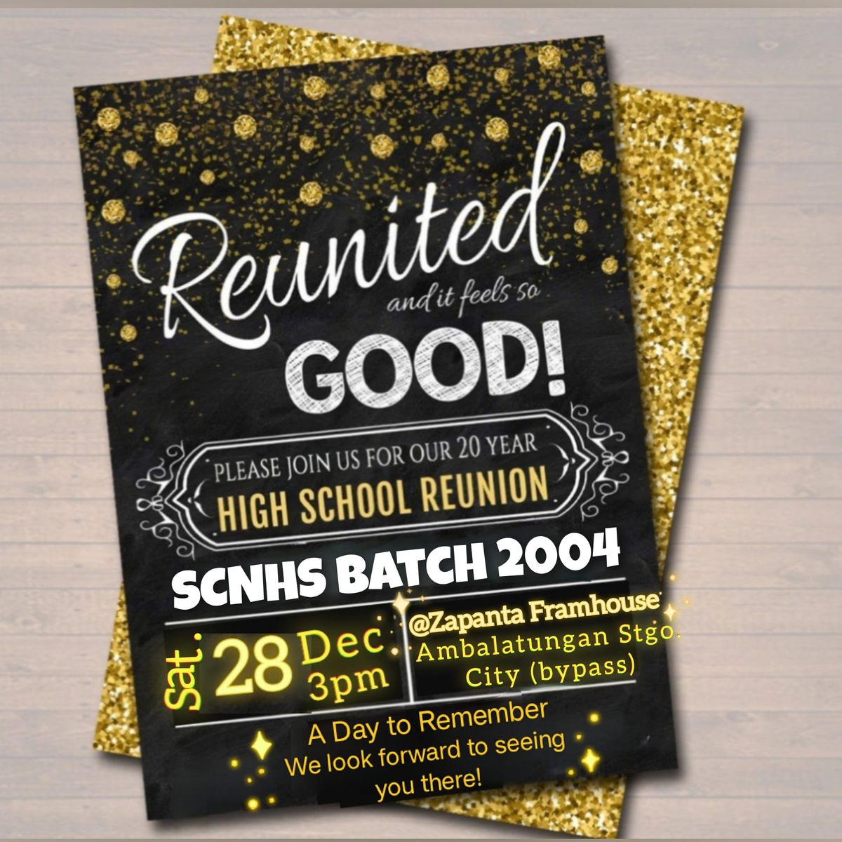 SCNHS Batch 2004 Grand Reunion