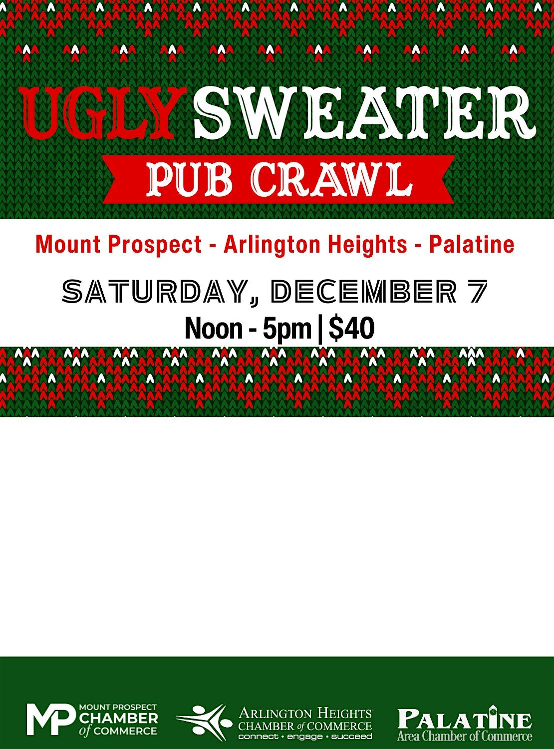 Ugly Sweater Bar Crawl