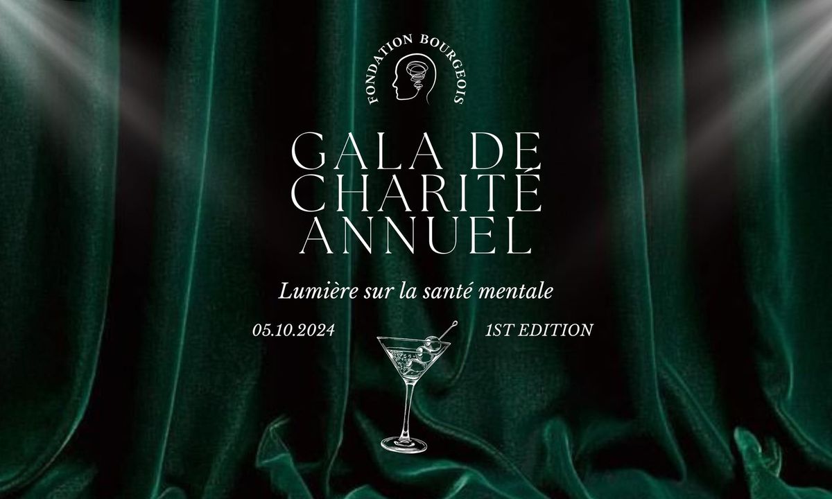 Gala de charit\u00e9 annuel - Lumi\u00e8re sur la sant\u00e9 mentale