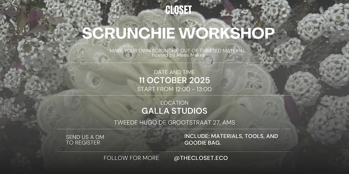 Make your own Scrunchie Workshop