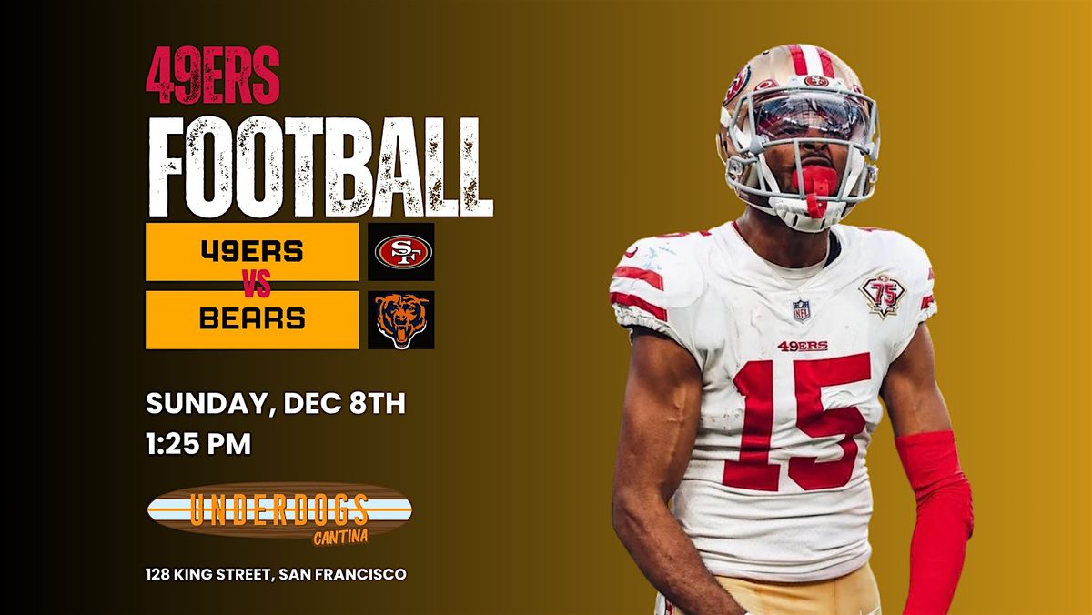 49ers x Bears | Watch Party | NFL Football