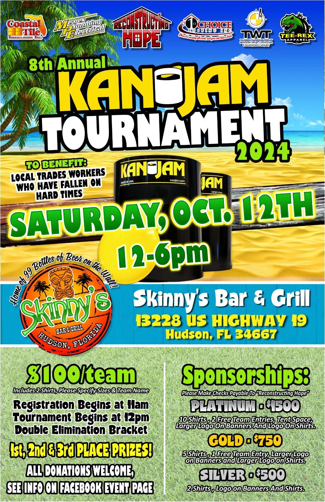 8th Annual Kan Jam Tournament 2024