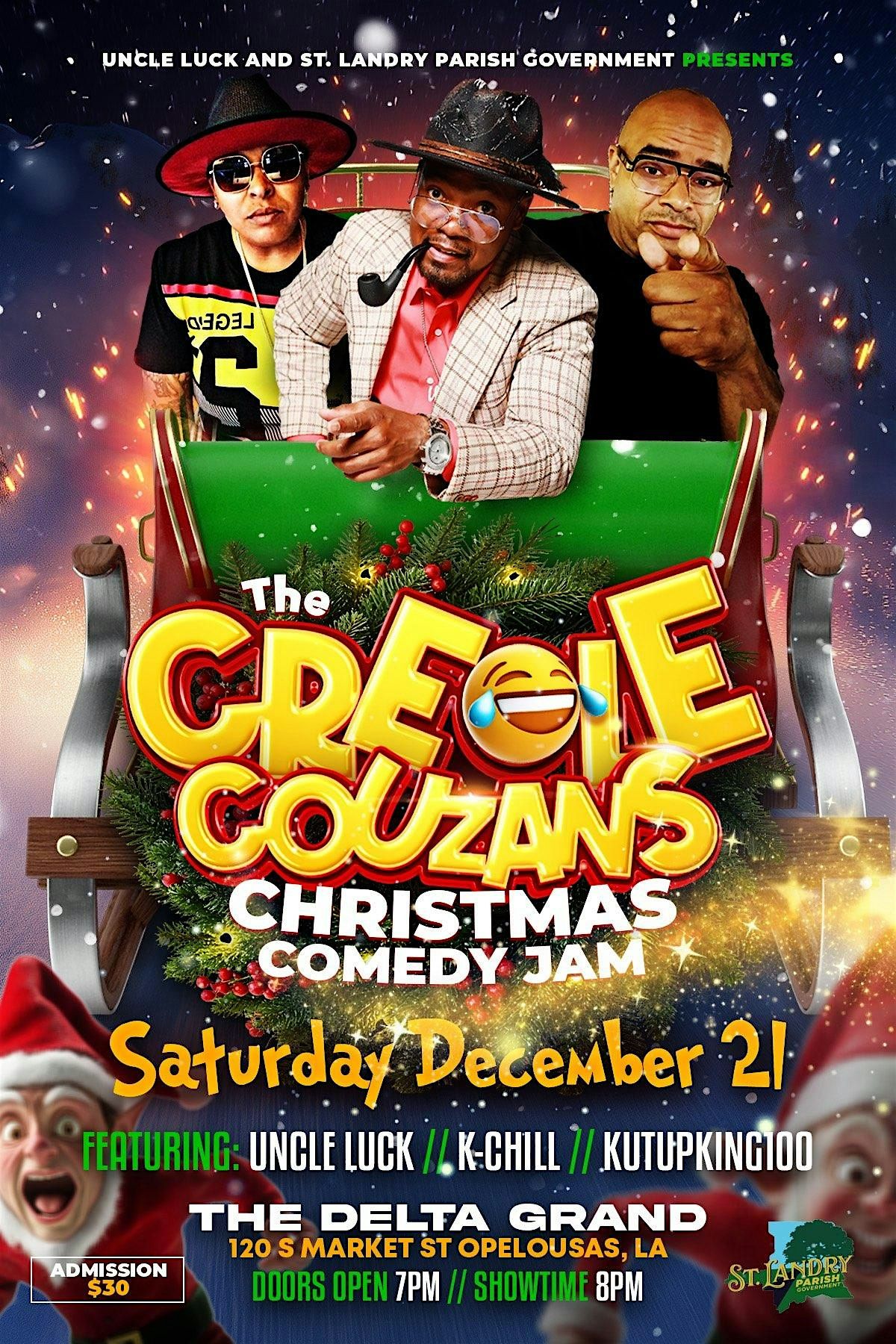 The Creole Couzans Christmas Comedy Jam