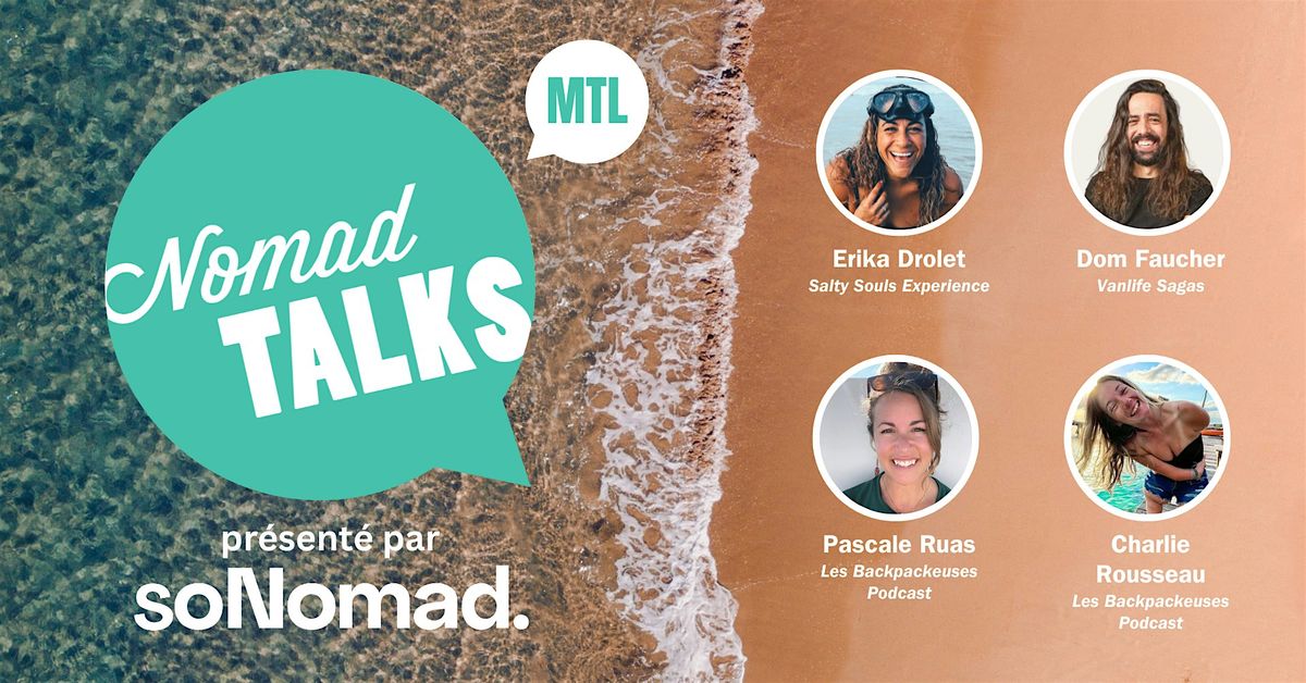 NomadTALKS \u2502 Montr\u00e9al