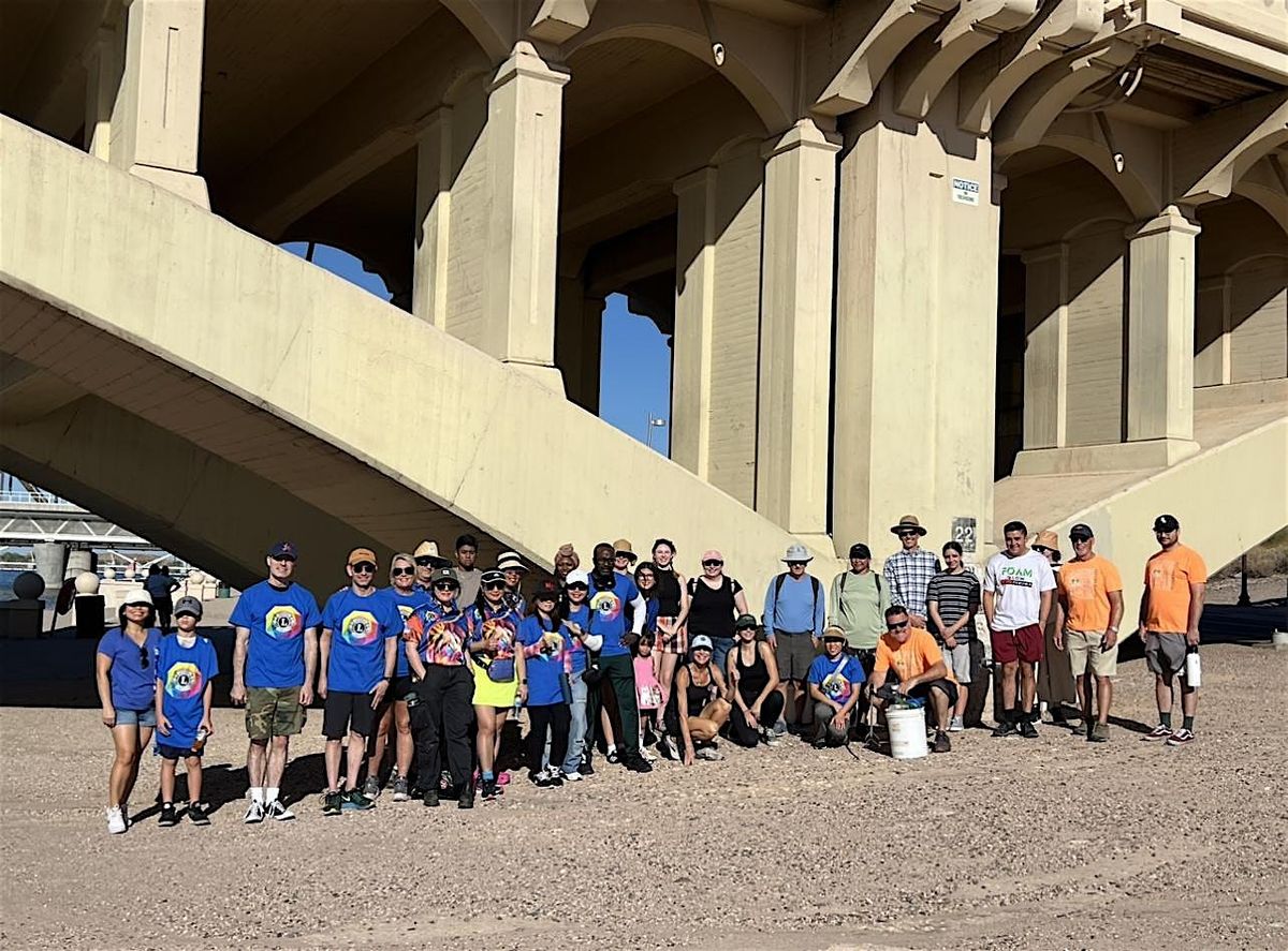 September 2025 #TrashTag Cleanup \u2013 Tempe Town Lake