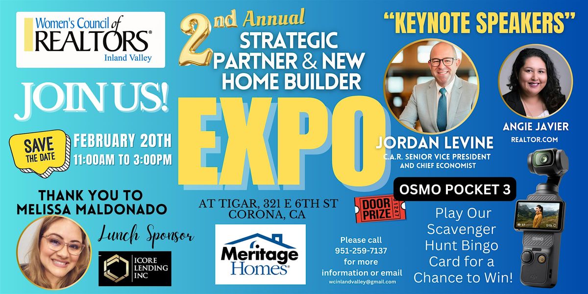 2nd Annual Strategic Partner & New Home Builder Expo