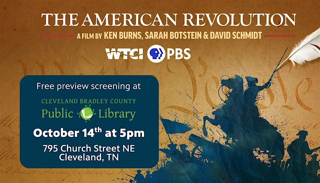 Free Preview Screening at Cleveland Bradley County Public Library