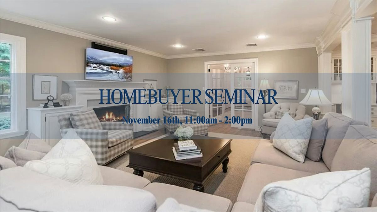 Homebuyer Seminar