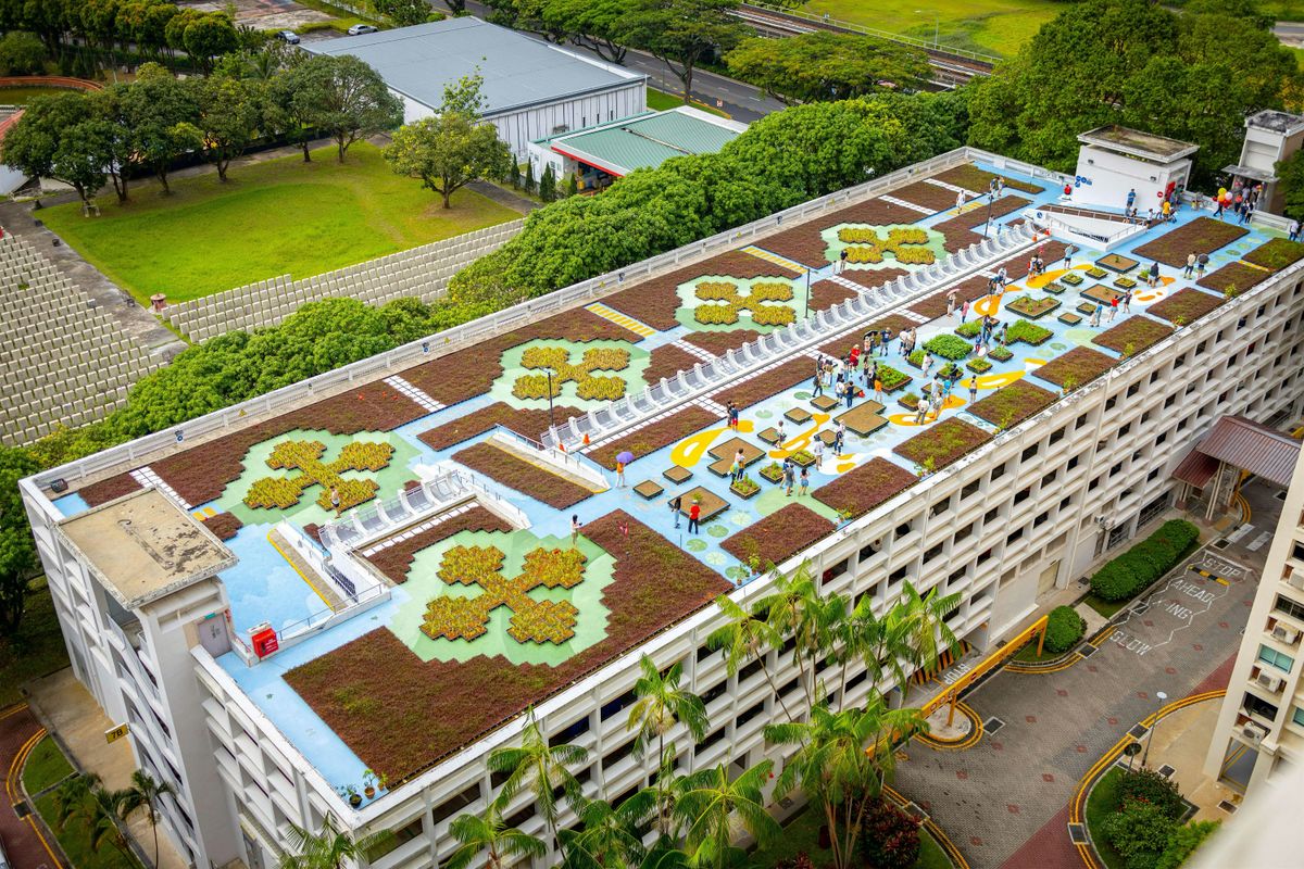 Guided tour of Lively Places Fund - Buona Vista Green Eye View