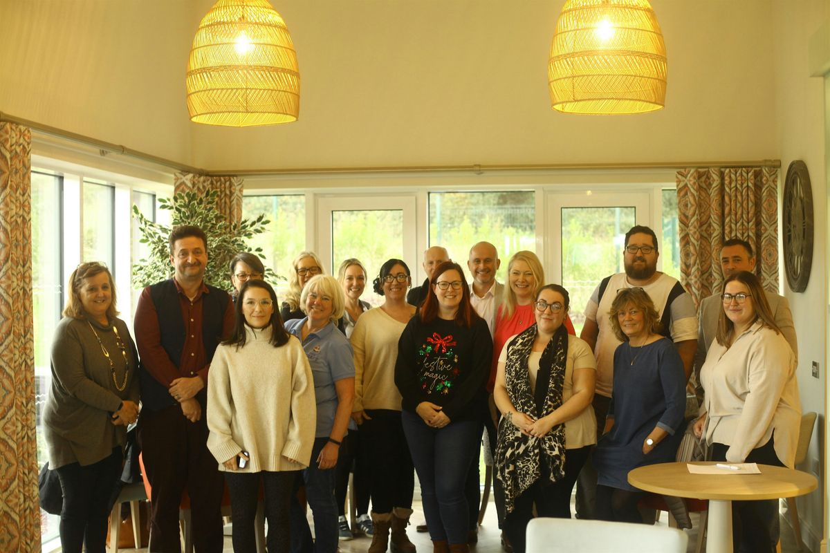 Small Business Networking in The Community At Chichester Grove Care Home.