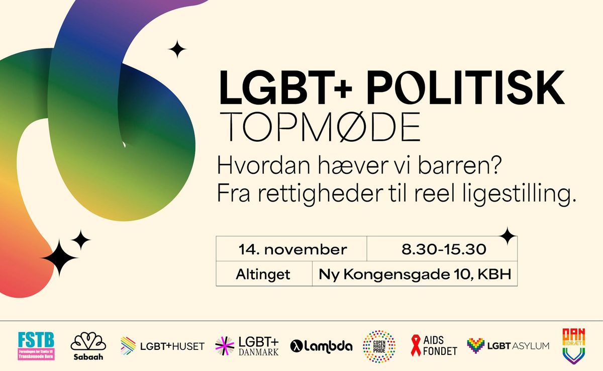 LGBT+ POLITISK TOPM\u00d8DE 2024