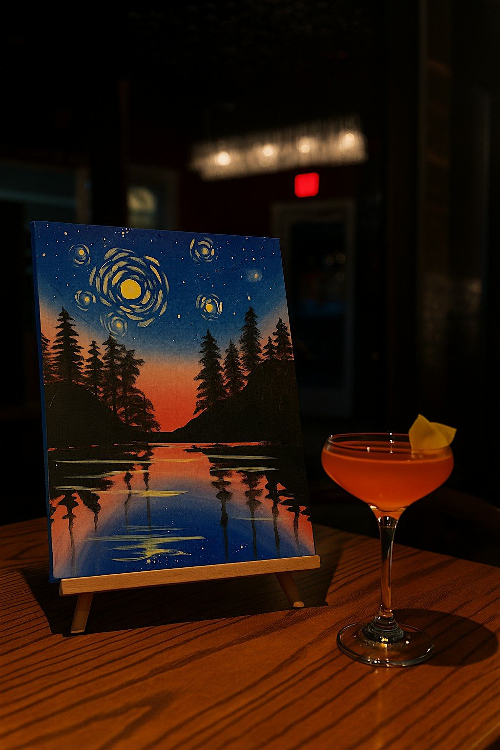 Paint & Sip at The Wicked Loon