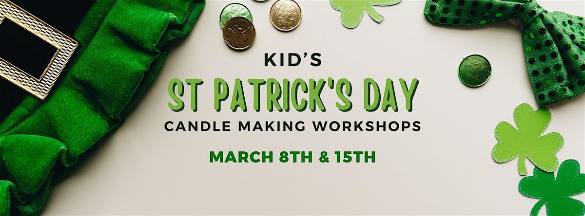 Kids St. Patrick's Day Candle Making Workshop at Pearlescent Candle Co