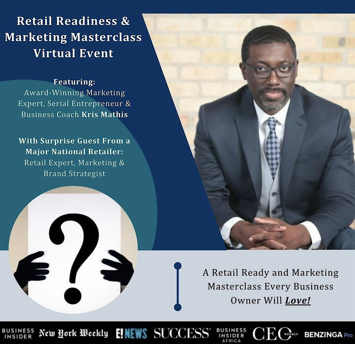 Retail Readiness & Marketing Masterclass  - Virtual Event