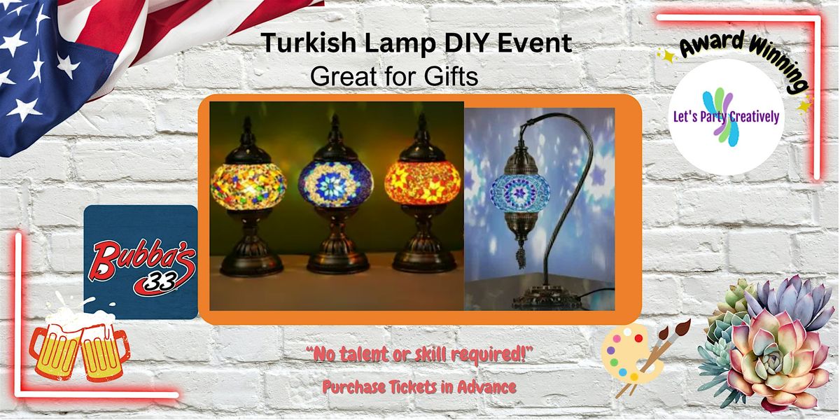 Turkish Lamp DIY