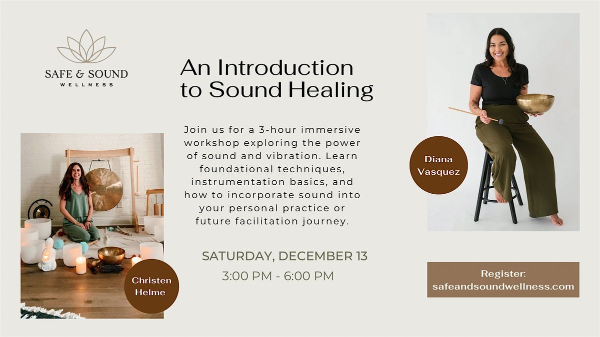 An Introduction to Sound Healing Workshop