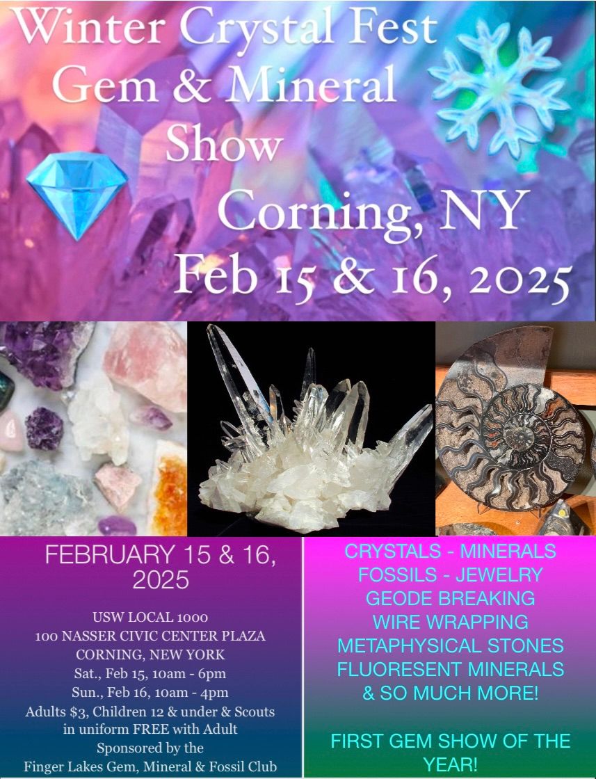 Winter Crystal Fest Gem, Mineral & Jewelry Show 