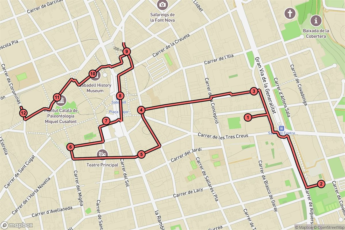 Sabadell Audio Tour: Sabadell\u2019s Cultural Trail