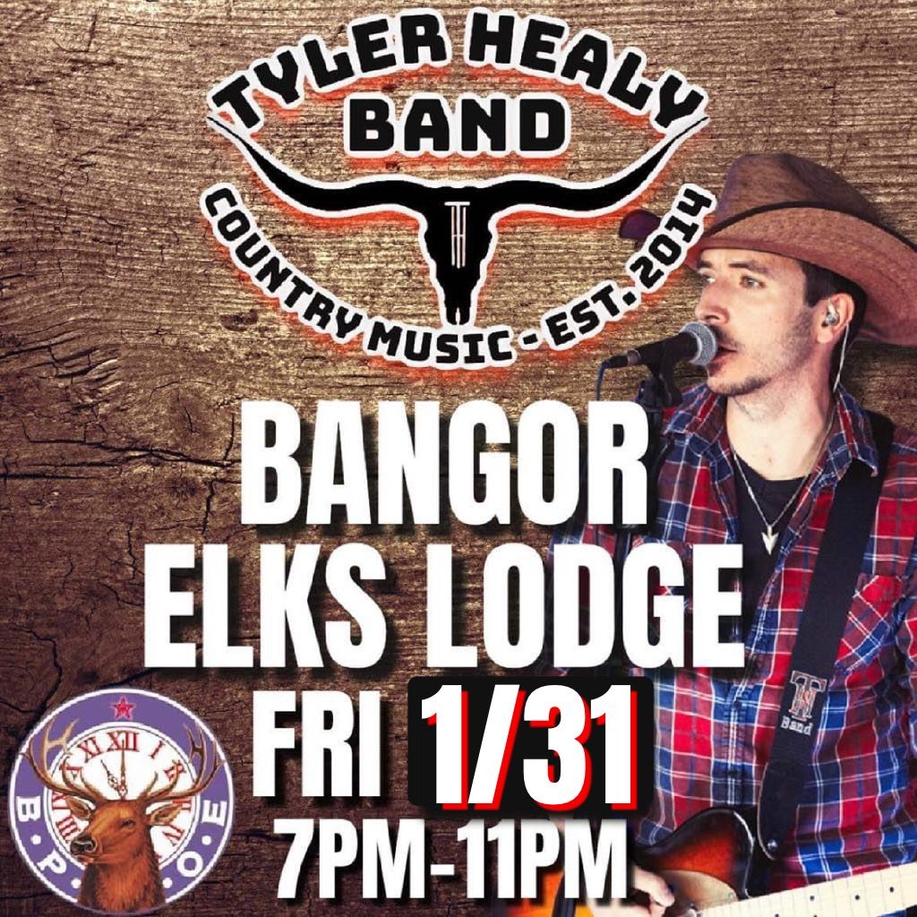 Tyler Healy Band at Bangor Elks Lodge