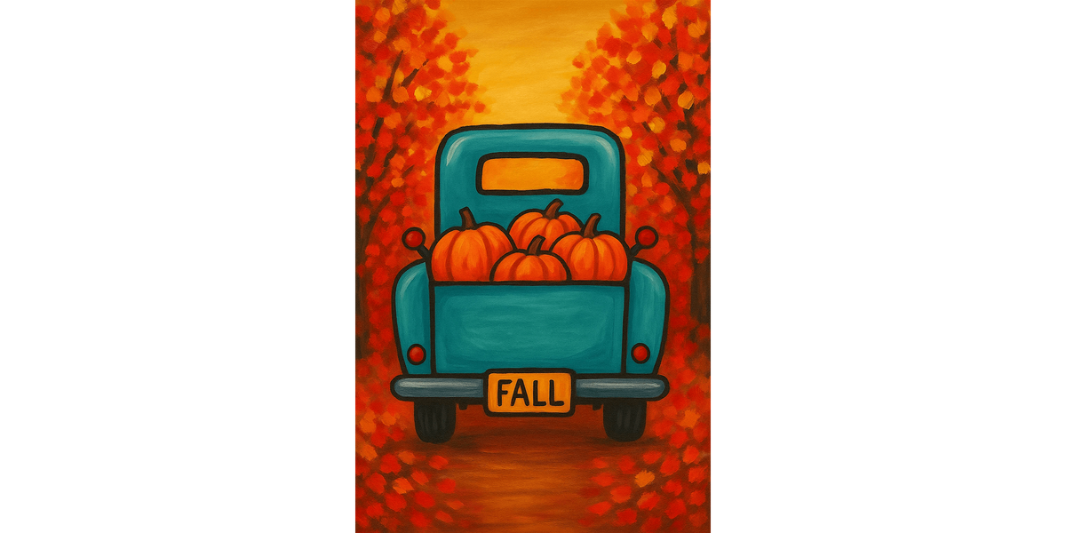 Pumpkin Pickup - Paint and Sip in NYC | Classpop!\u2122