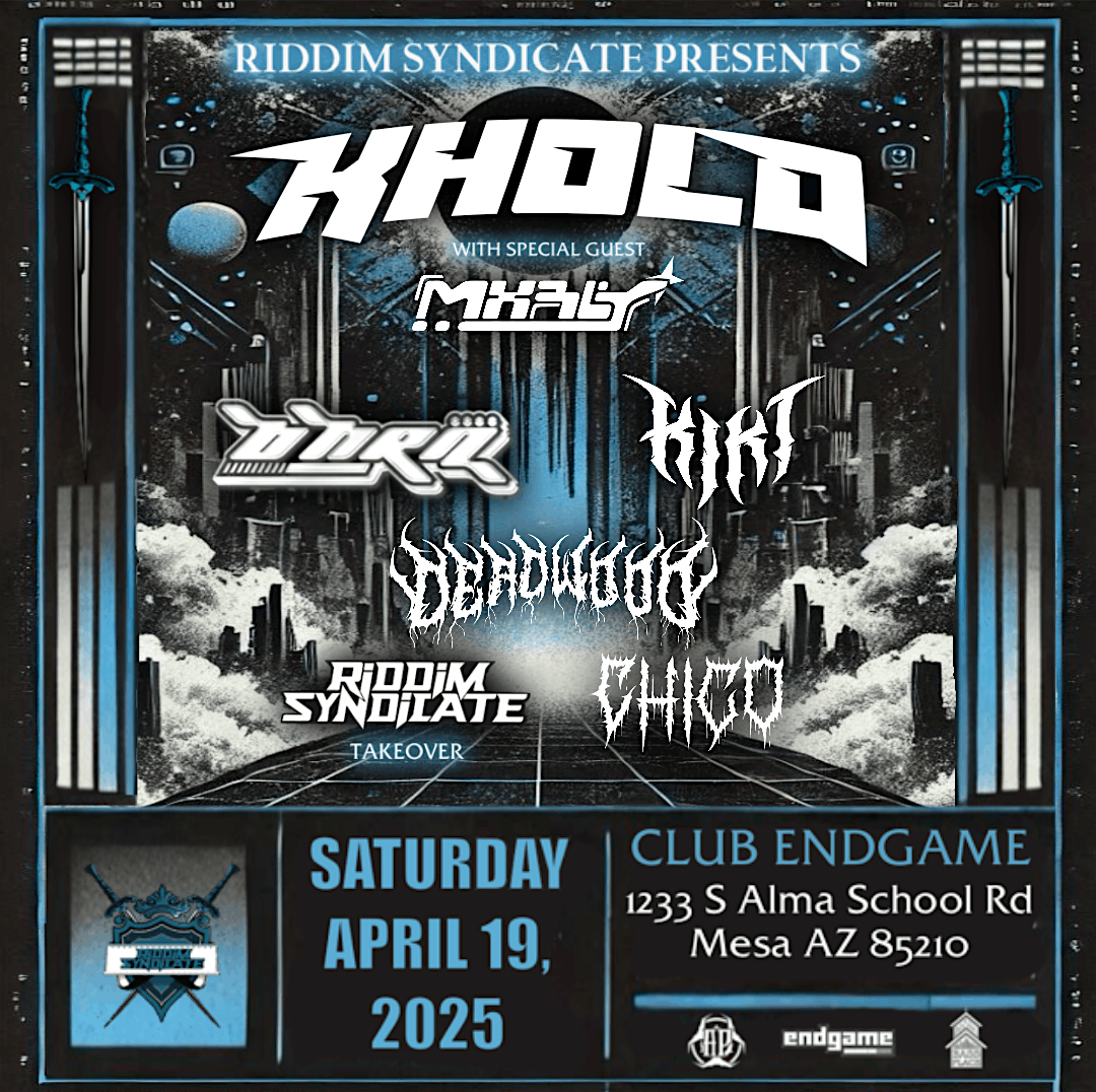 Riddim Syndicate Presents Khold w\/Mxrly and Ohra