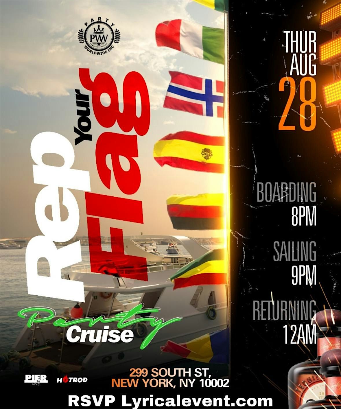 Rep Yuh Flag Pon Di Yacht