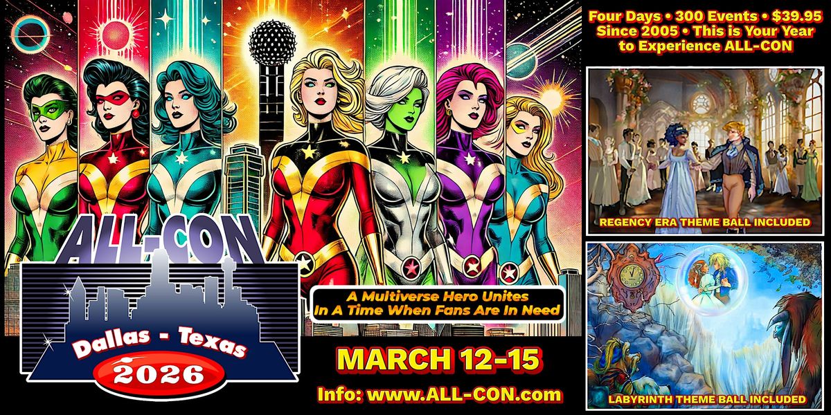 ALL-CON 2026: Over 300 Events! What Will You Choose To Do?