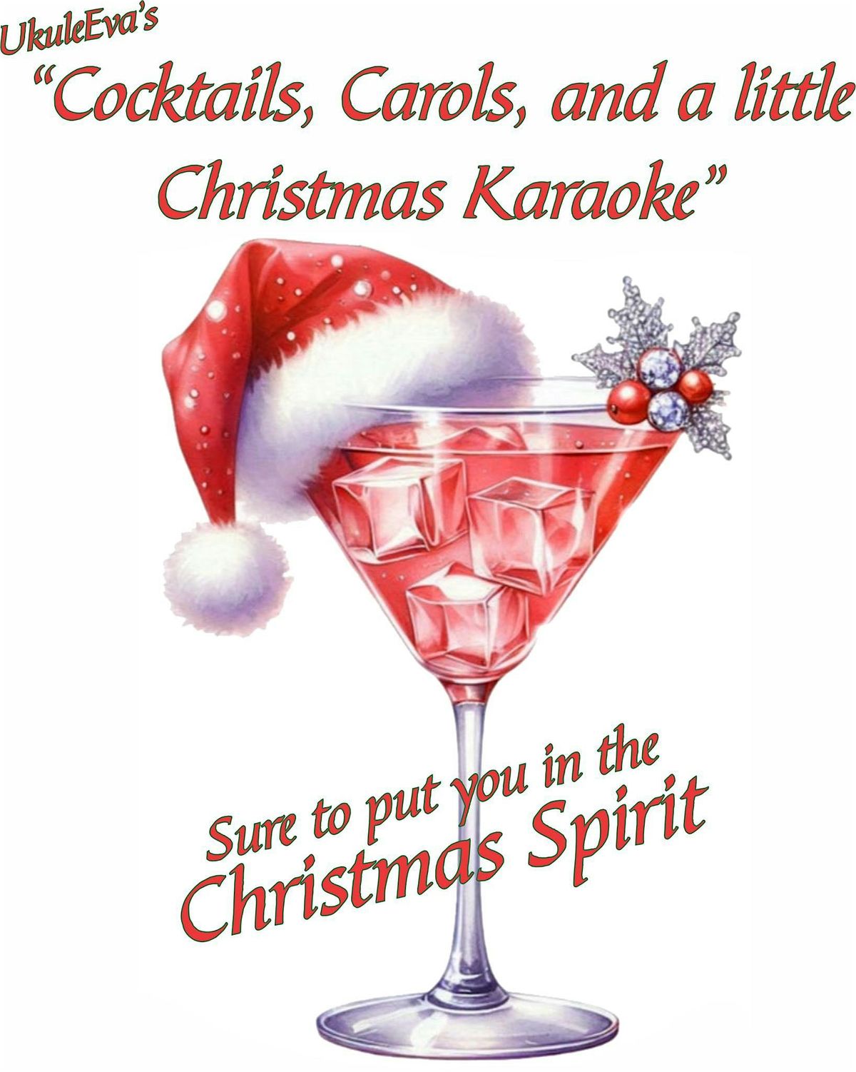 Cocktails, Carols, and a Little Christmas Karaoke & Dance Party