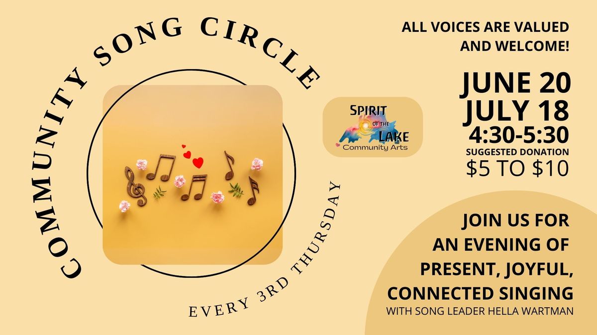 Community Song Circle SUMMER
