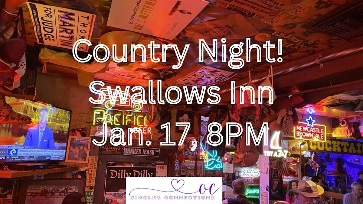 Singles Country Music Night!