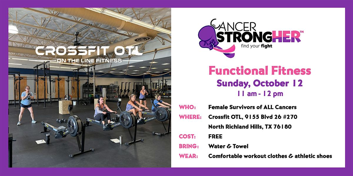Cancer StrongHER Functional Fitness \u2014 October 12, 2025