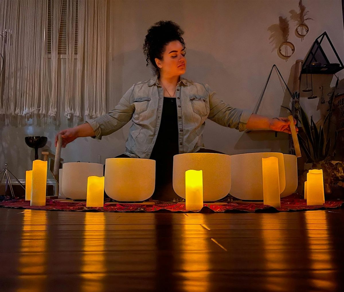 Sound bath meditation