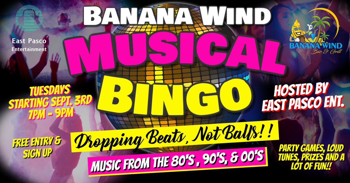 Musical BINGO @ Banana Wind Bar & Grill